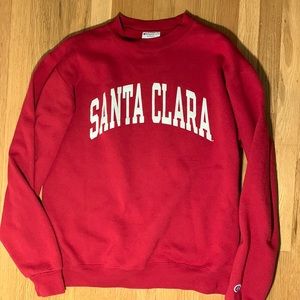 Santa Clara Red Champion Sweatshirt